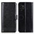 Leather Case Stands Flip Cover Holder M07L for Samsung Galaxy A13 5G Black