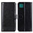 Leather Case Stands Flip Cover Holder M07L for Samsung Galaxy A22 5G Black