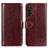 Leather Case Stands Flip Cover Holder M07L for Sony Xperia 10 III SO-52B