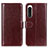 Leather Case Stands Flip Cover Holder M07L for Sony Xperia 5 IV