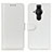 Leather Case Stands Flip Cover Holder M07L for Sony Xperia PRO-I White