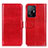 Leather Case Stands Flip Cover Holder M07L for Xiaomi Mi 11T 5G Red