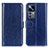 Leather Case Stands Flip Cover Holder M07L for Xiaomi Mi 12T 5G Blue