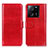 Leather Case Stands Flip Cover Holder M07L for Xiaomi Mi 13T 5G Red