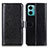 Leather Case Stands Flip Cover Holder M07L for Xiaomi Redmi 11 Prime 5G Black