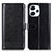 Leather Case Stands Flip Cover Holder M07L for Xiaomi Redmi 12 4G