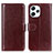 Leather Case Stands Flip Cover Holder M07L for Xiaomi Redmi 12 4G