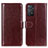 Leather Case Stands Flip Cover Holder M07L for Xiaomi Redmi Note 11 Pro 4G