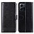 Leather Case Stands Flip Cover Holder M07L for Xiaomi Redmi Note 12 4G