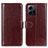 Leather Case Stands Flip Cover Holder M07L for Xiaomi Redmi Note 12 4G