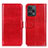 Leather Case Stands Flip Cover Holder M07L for Xiaomi Redmi Note 12 Turbo 5G Red