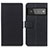 Leather Case Stands Flip Cover Holder M08L for Google Pixel 6 Pro 5G Black