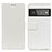 Leather Case Stands Flip Cover Holder M08L for Google Pixel 6 Pro 5G White