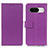 Leather Case Stands Flip Cover Holder M08L for Google Pixel 8 5G Purple