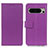 Leather Case Stands Flip Cover Holder M08L for Google Pixel 8 Pro 5G Purple