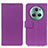 Leather Case Stands Flip Cover Holder M08L for Huawei Honor Magic5 Pro 5G Purple