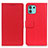 Leather Case Stands Flip Cover Holder M08L for Motorola Moto Edge 20 Lite 5G Red