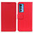 Leather Case Stands Flip Cover Holder M08L for Motorola Moto Edge 20 Pro 5G Red