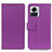 Leather Case Stands Flip Cover Holder M08L for Motorola Moto Edge 30 Ultra 5G Purple