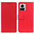 Leather Case Stands Flip Cover Holder M08L for Motorola Moto Edge 30 Ultra 5G Red