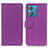 Leather Case Stands Flip Cover Holder M08L for Motorola Moto Edge 40 Neo 5G Purple