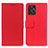 Leather Case Stands Flip Cover Holder M08L for Motorola Moto G Power 5G (2023) Red