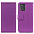 Leather Case Stands Flip Cover Holder M08L for Motorola ThinkPhone 5G Purple