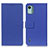 Leather Case Stands Flip Cover Holder M08L for Nokia C12 Pro Blue