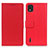 Leather Case Stands Flip Cover Holder M08L for Nokia C2 2nd Edition Red