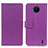 Leather Case Stands Flip Cover Holder M08L for Nokia C20 Plus Purple