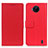 Leather Case Stands Flip Cover Holder M08L for Nokia C20 Plus Red