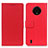 Leather Case Stands Flip Cover Holder M08L for Nokia C200 Red