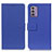 Leather Case Stands Flip Cover Holder M08L for Nokia G310 5G Blue