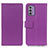 Leather Case Stands Flip Cover Holder M08L for Nokia G42 5G Purple