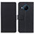 Leather Case Stands Flip Cover Holder M08L for Nokia X100 5G Black