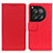 Leather Case Stands Flip Cover Holder M08L for OnePlus 12 5G Red