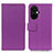 Leather Case Stands Flip Cover Holder M08L for OnePlus Nord CE 3 5G Purple