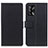 Leather Case Stands Flip Cover Holder M08L for Oppo A74 4G