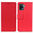 Leather Case Stands Flip Cover Holder M08L for Oppo A94 4G Red