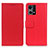 Leather Case Stands Flip Cover Holder M08L for Oppo F21 Pro 4G Red