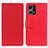 Leather Case Stands Flip Cover Holder M08L for Oppo F21s Pro 4G Red