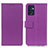 Leather Case Stands Flip Cover Holder M08L for Oppo Find X5 Lite 5G Purple