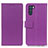 Leather Case Stands Flip Cover Holder M08L for Oppo K9 Pro 5G Purple