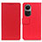 Leather Case Stands Flip Cover Holder M08L for Oppo Reno10 Pro 5G Red