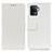 Leather Case Stands Flip Cover Holder M08L for Oppo Reno5 Lite White