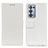 Leather Case Stands Flip Cover Holder M08L for Oppo Reno6 Pro 5G White