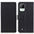 Leather Case Stands Flip Cover Holder M08L for Realme C11 (2021) Black