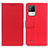 Leather Case Stands Flip Cover Holder M08L for Realme C20A Red