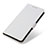Leather Case Stands Flip Cover Holder M08L for Samsung Galaxy A02 White