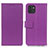 Leather Case Stands Flip Cover Holder M08L for Samsung Galaxy A03 Purple